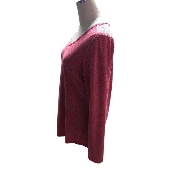 Duluth Top Women's Size Small Pink Long Sleeve Round Neck - Picture 4 of 5